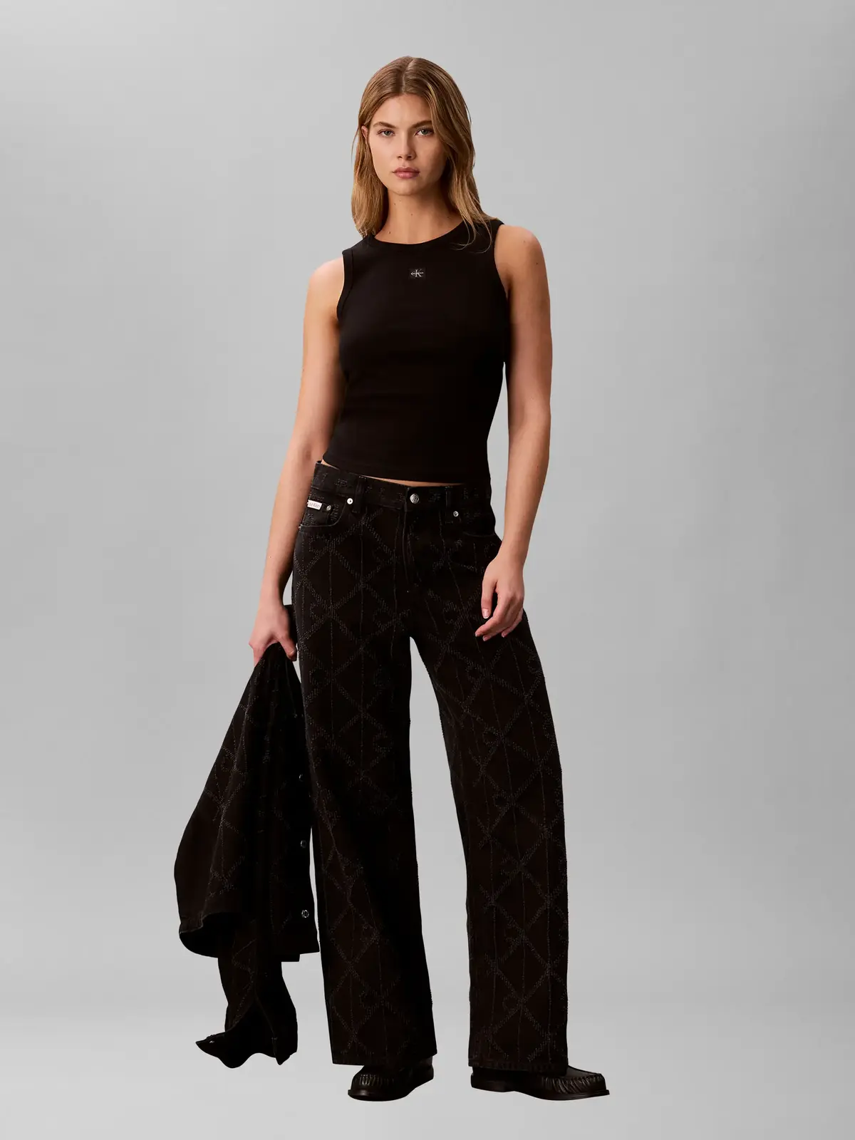 LOW RISE BAGGY CK WO, 4B3