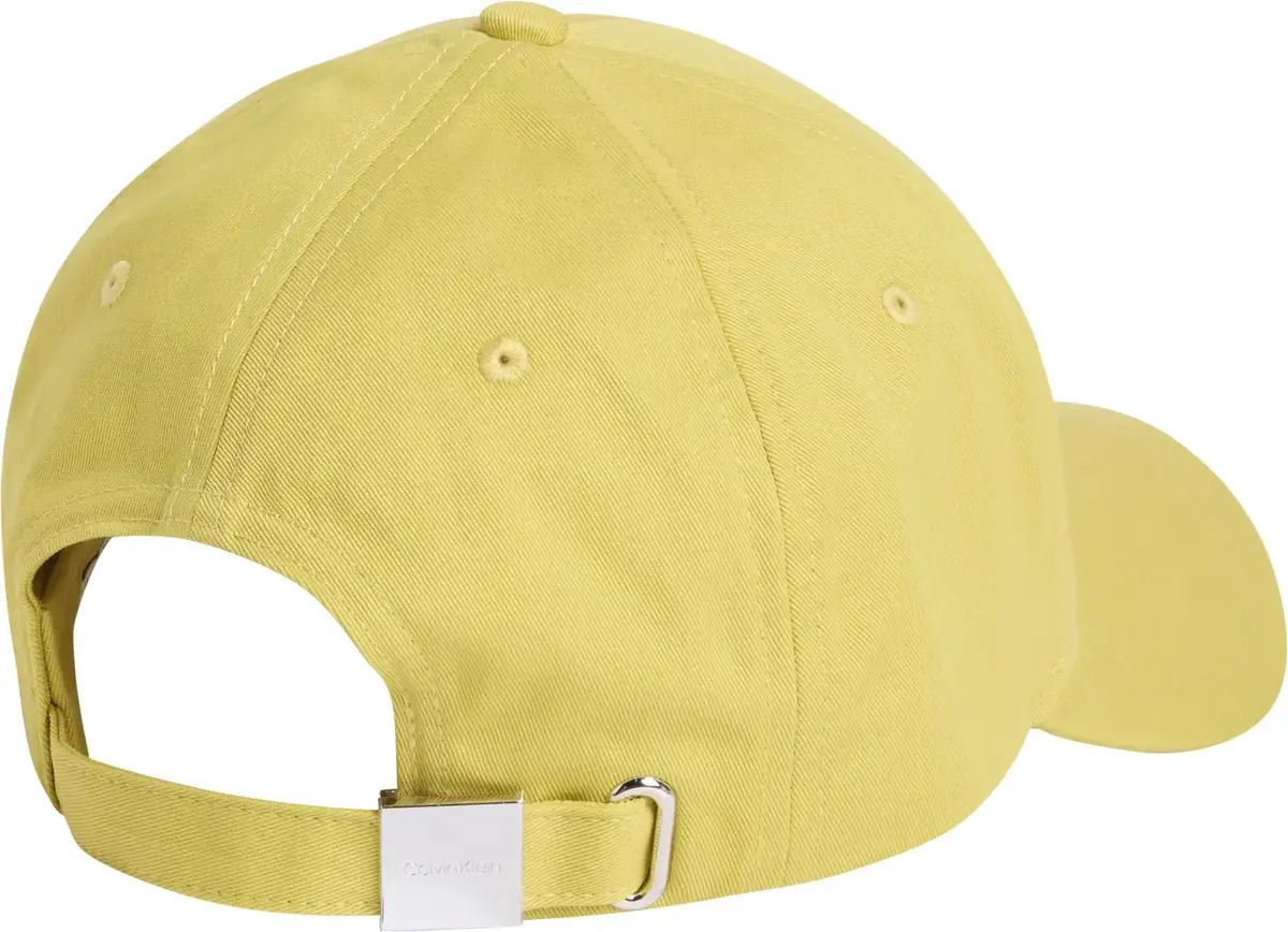 Calvin Klein CK METAL COTTON CAP, LL8 Sarı Kadın Şapka
