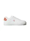 Calvin Klein CLASSIC CUPSOLE RU PATCH LTH Beyaz Erkek Günlük Spor Ayakkabı