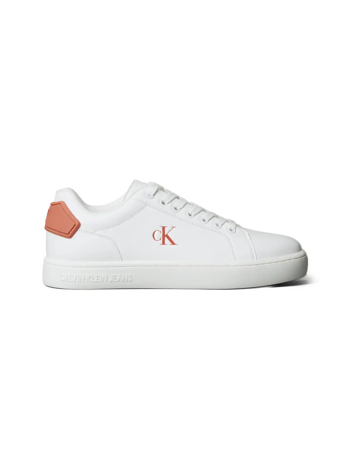 Calvin Klein CLASSIC CUPSOLE RU PATCH LTH Beyaz Erkek Günlük Spor Ayakkabı