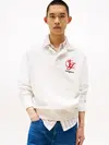 Tommy Hilfiger TJM RLX COLORBLOCK M, AE3 Krem Erkek Polo T-Shirt