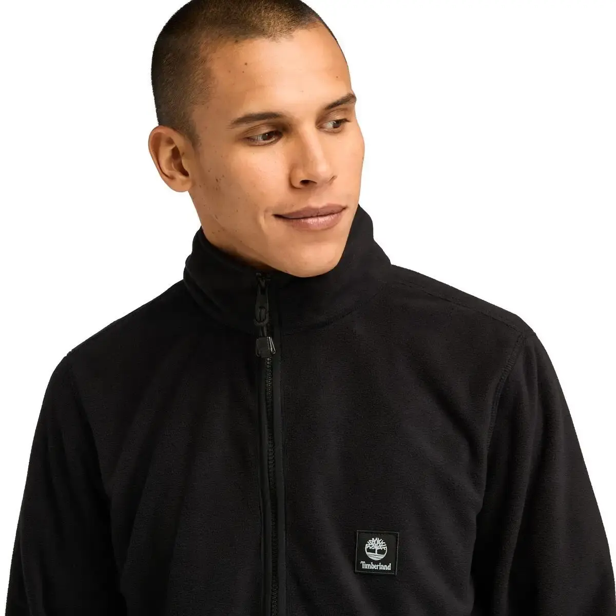 Timberland Full Zip Polar Fleece Siyah Erkek Fermuarlı Ceket
