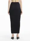 Calvin Klein ICONIC RIB MAXI SKIR Kadın Siyah Etek