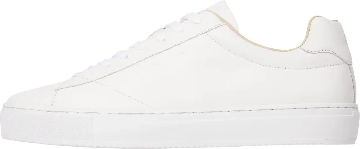 Tommy Hilfiger PREMIUM CUPSOLE LEAT, YBS Beyaz Erkek Spor Ayakkabı & Sneaker