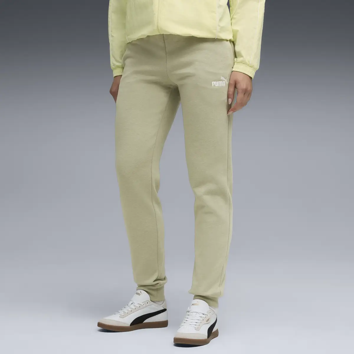 Puma ESS No. 1 Logo Sweatpants Haki Kadın Eşofman Altı
