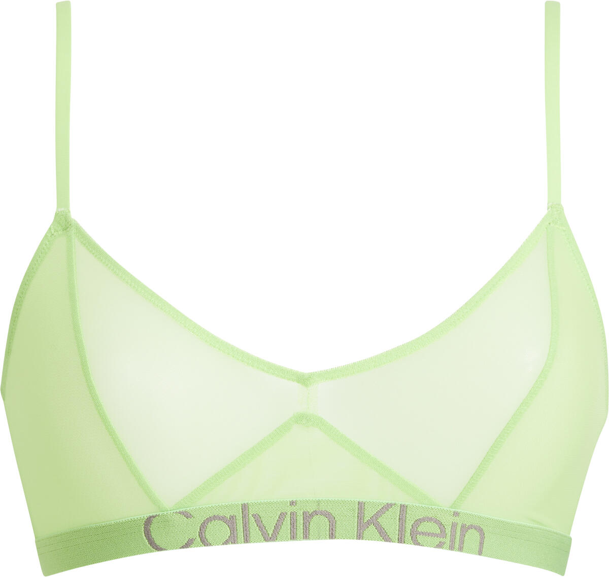 Calvin Klein UNLINED BRALETTE Kadın Yeşil Bralet