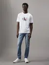 Calvin Klein Beyaz Erkek T-Shirt & Polo