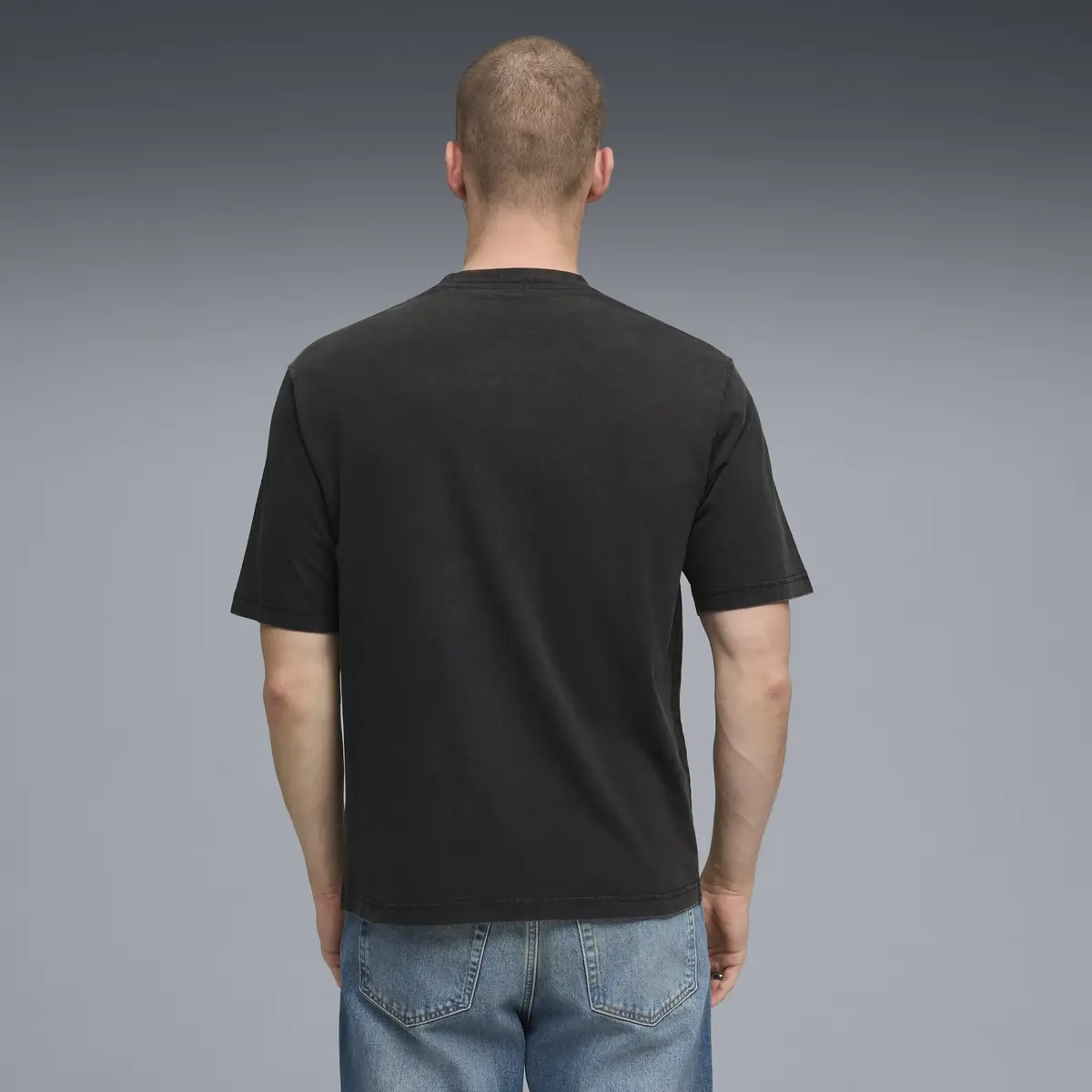 Puma GRAPHIC Tee Siyah Erkek T-Shirt