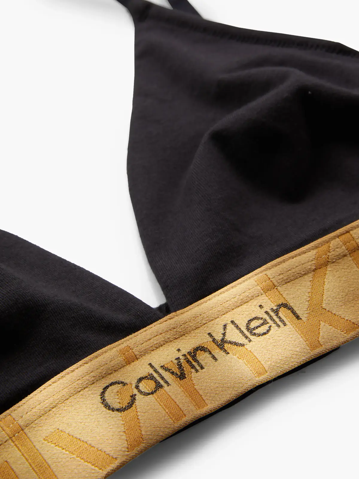 Calvin Klein LGHT LINED TRIANGLE Kadın Siyah Sütyen