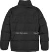 Calvin Klein LOGO TAPE BELT JACKE Kadın Siyah Şişme Mont