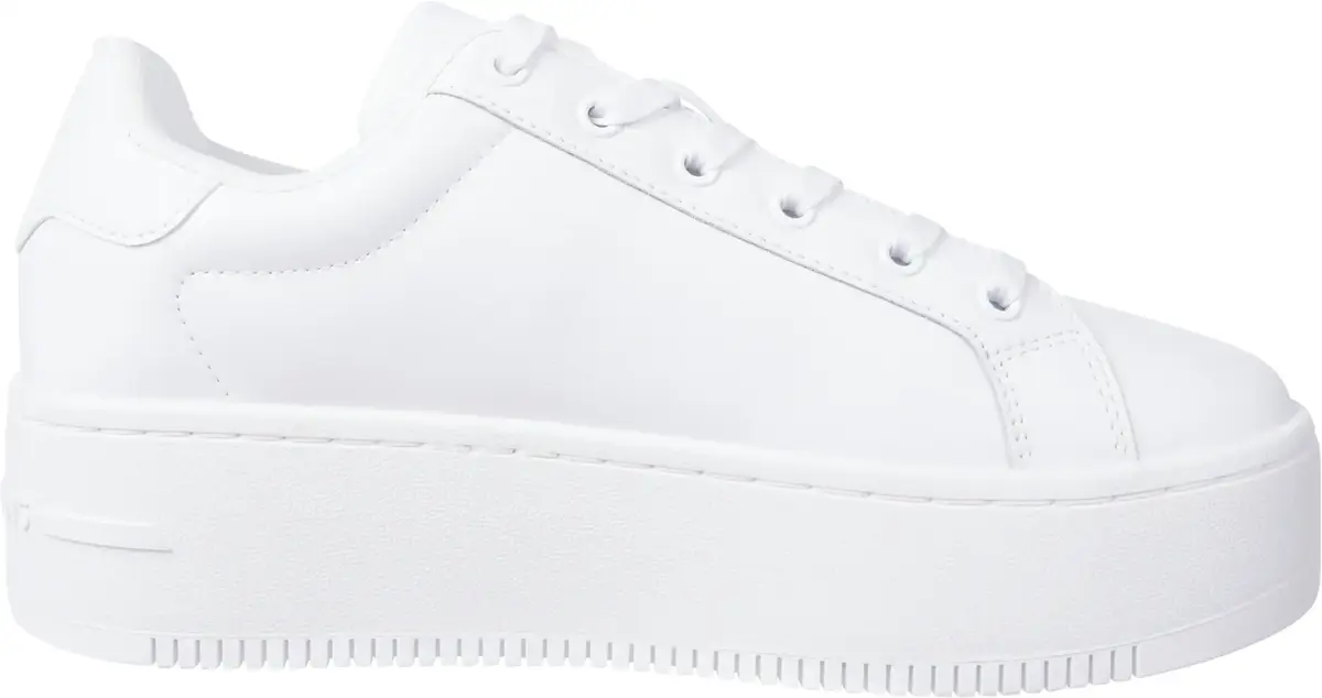 Tommy Hilfiger TJW FLATFORM ESS, YBS Beyaz Kadın Spor Ayakkabı & Sneaker