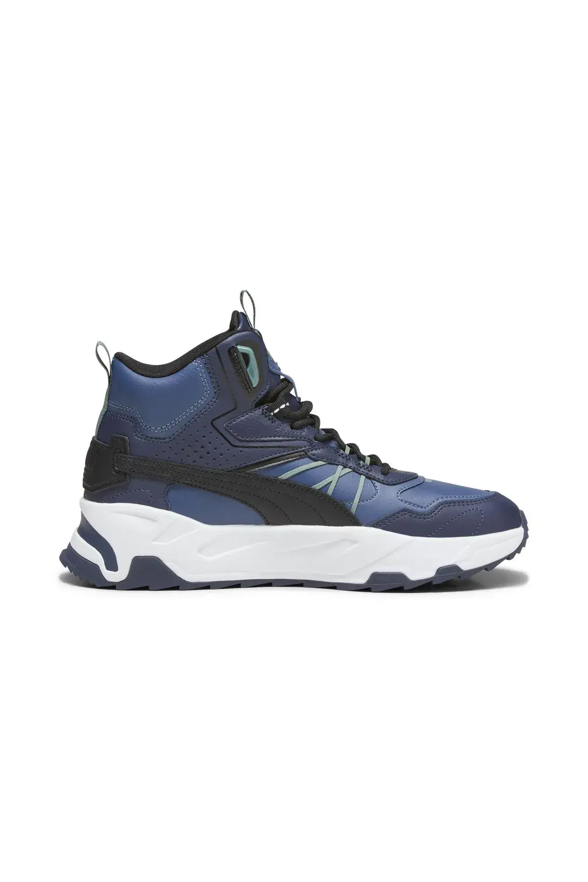 Puma Trinity Mid Hybrid L Mavi Erkek Günlük Spor Ayakkabı