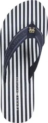 Tommy Hilfiger TH STRIPES WEDGE BEA, DW6 Siyah Kadın Terlik