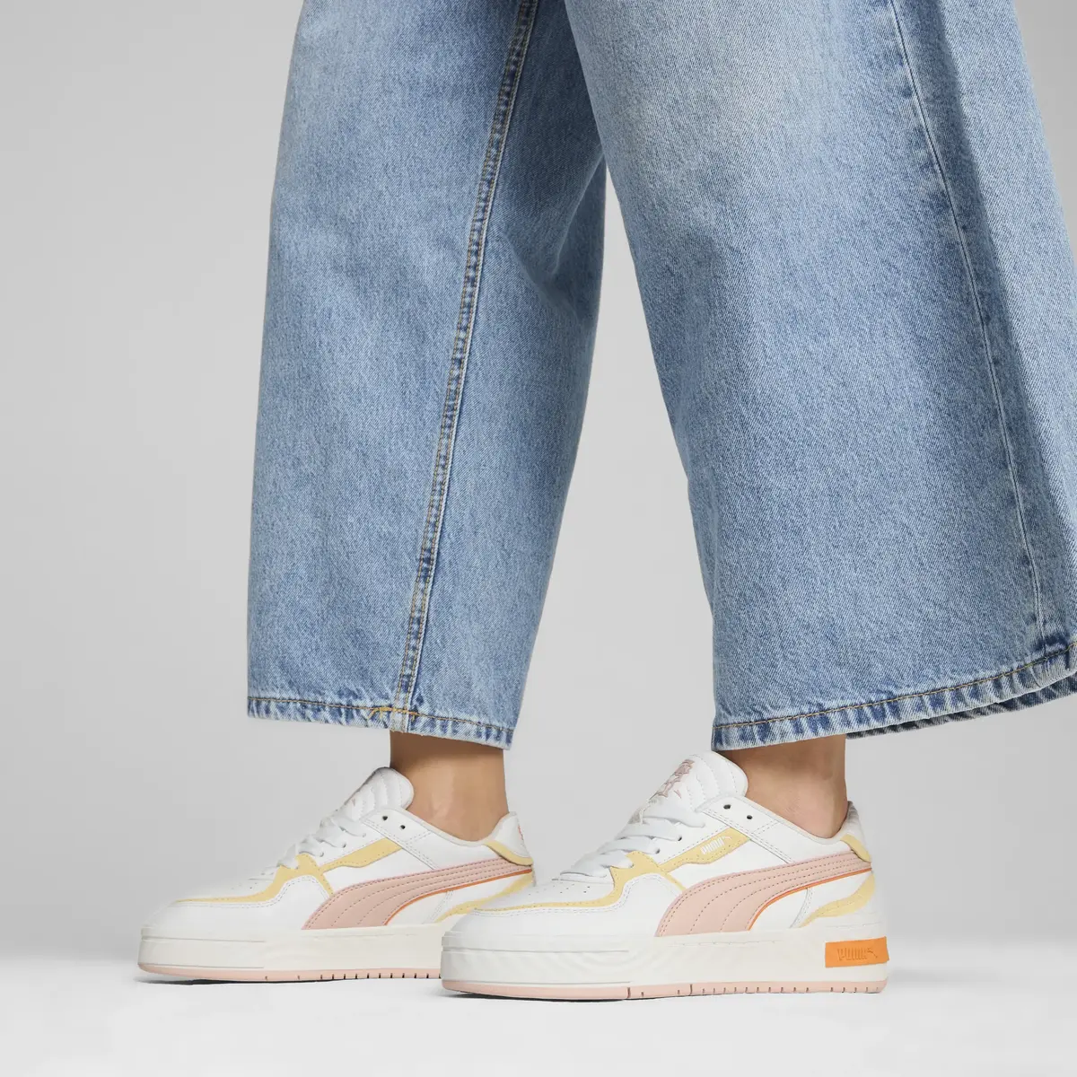 Puma CA Pro Crush Earth Beyaz Unisex Günlük Spor Ayakkabı