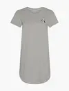 Calvin Klein S/S NIGHTSHIRT Kadın Gri Elbise