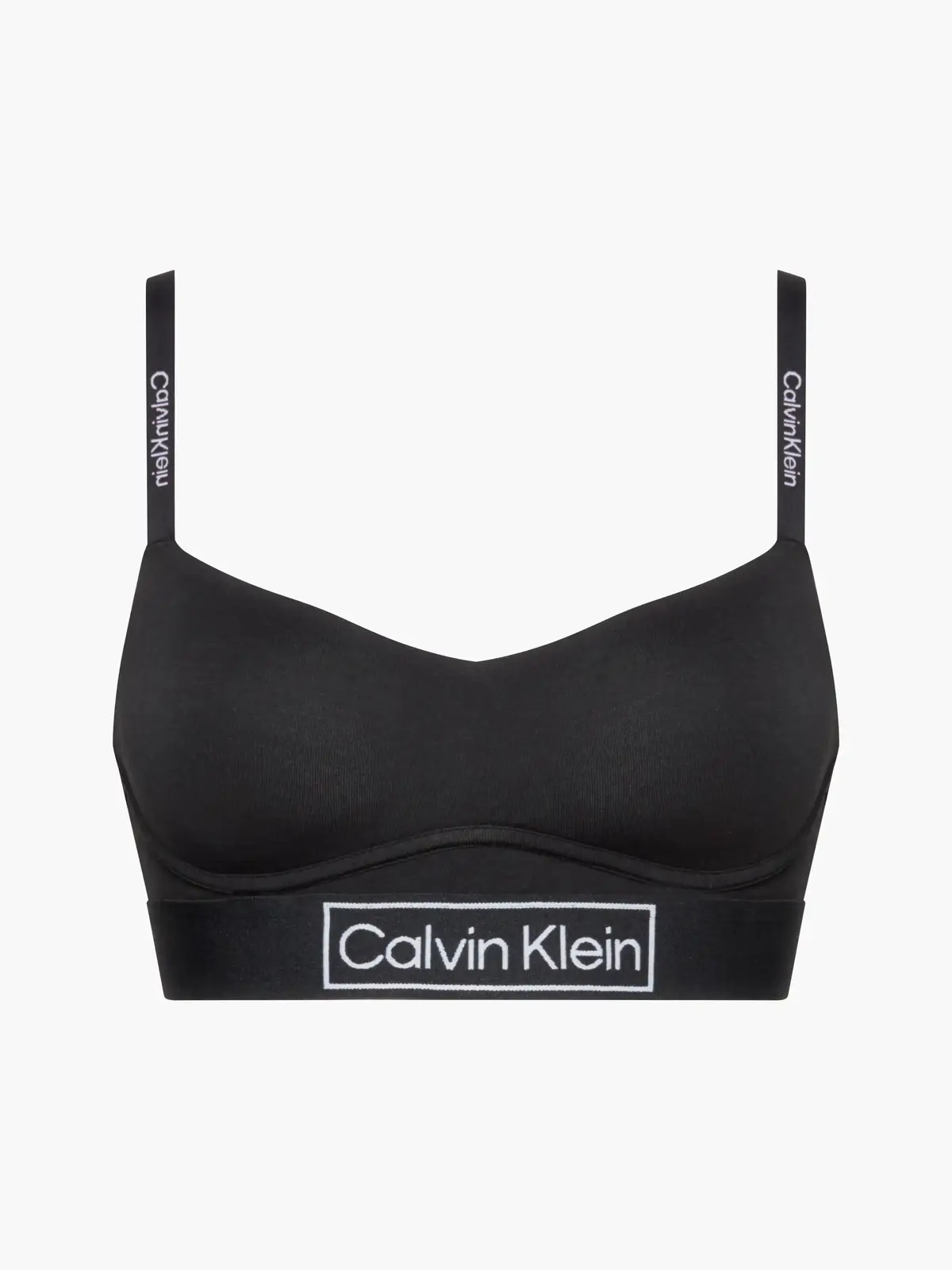 Calvin Klein LGHT LINED BRALETTE Kadın Siyah Bralet