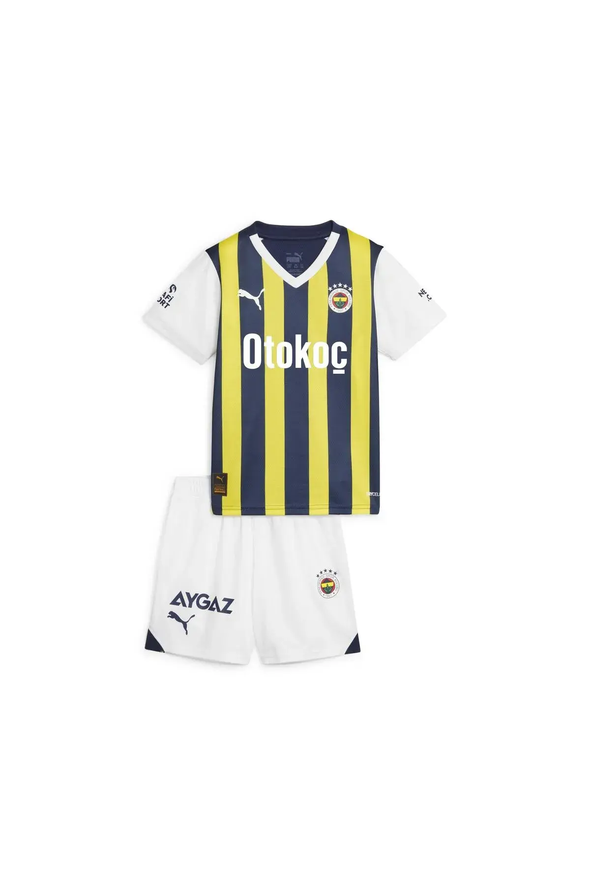 Puma FSK Home Minikit Lacivert Çocuk Takım Forması