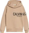 Calvin Klein INST HERO LOGO HOODI Erkek Krem Hoodie