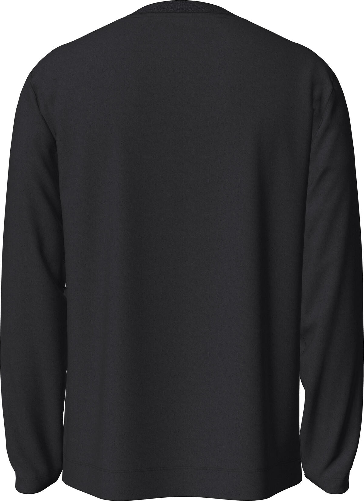 Calvin Klein LS LUXE INTERLOCK COTTON CREWNK Siyah Erkek T-Shirt Calvin Klein LS LUXE INTERLOCK COTTON CREWNK Siyah Erkek T-Shirt