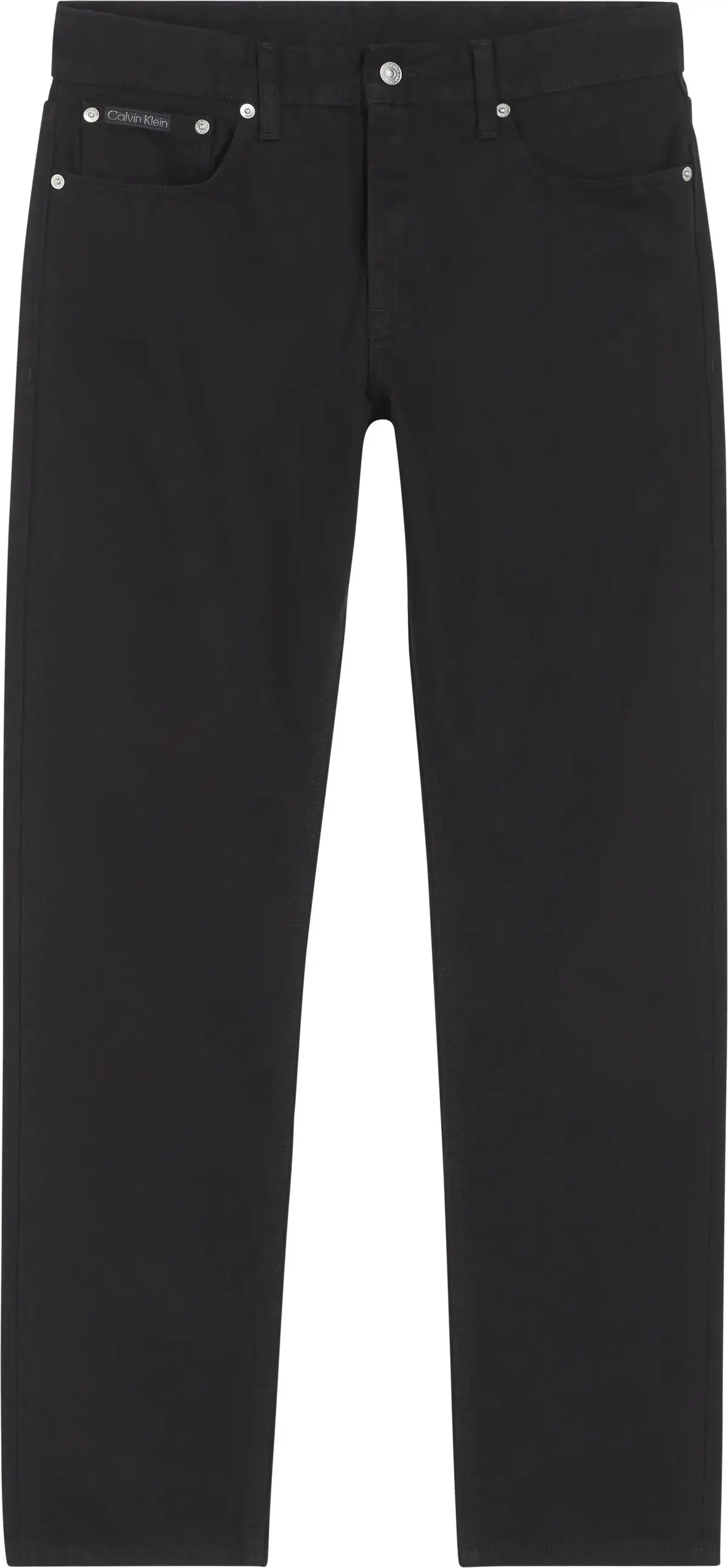 Calvin Klein SLIM STRAIGHT Erkek Siyah Kot Pantolon