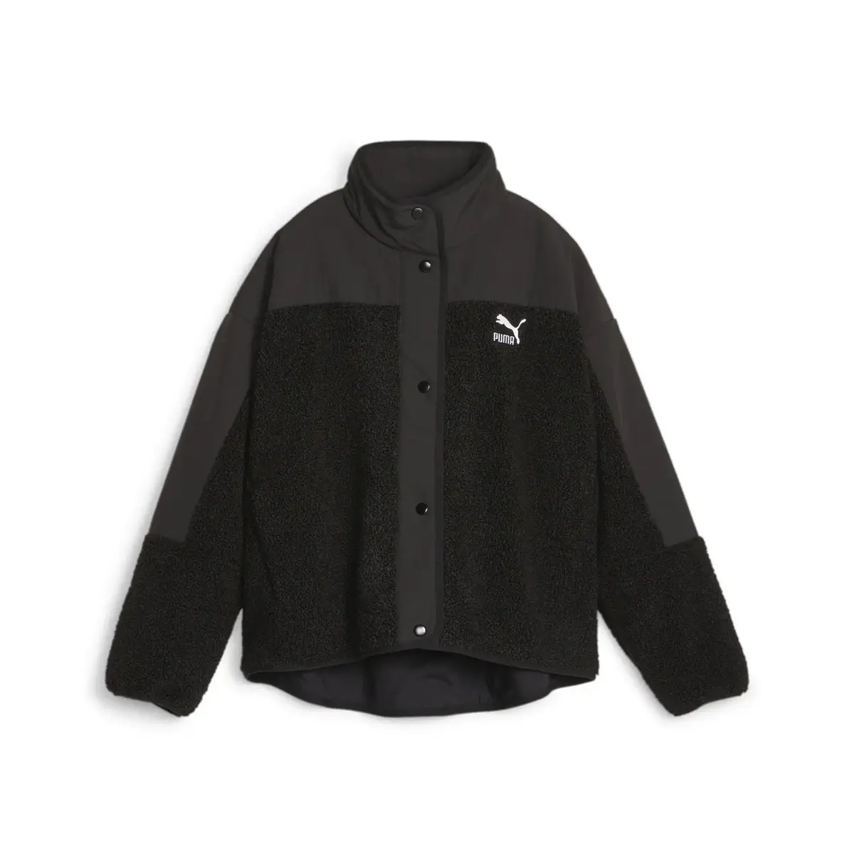 Puma Classics Sherpa Jacket Siyah Kadın Ceket