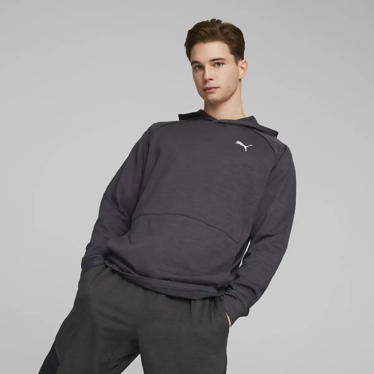 Puma Train Cloudspun Siyah Erkek Hoodie