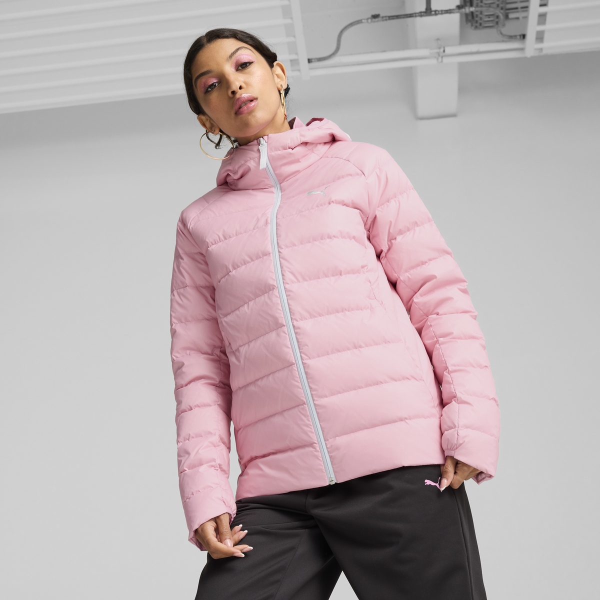 Puma PackLITE Down Jacket Pembe Kadın Mont