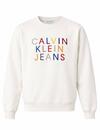 Calvin Klein LOGO GRAPHIC TERRY C, YBI Çocuk Krem Sweatshirt
