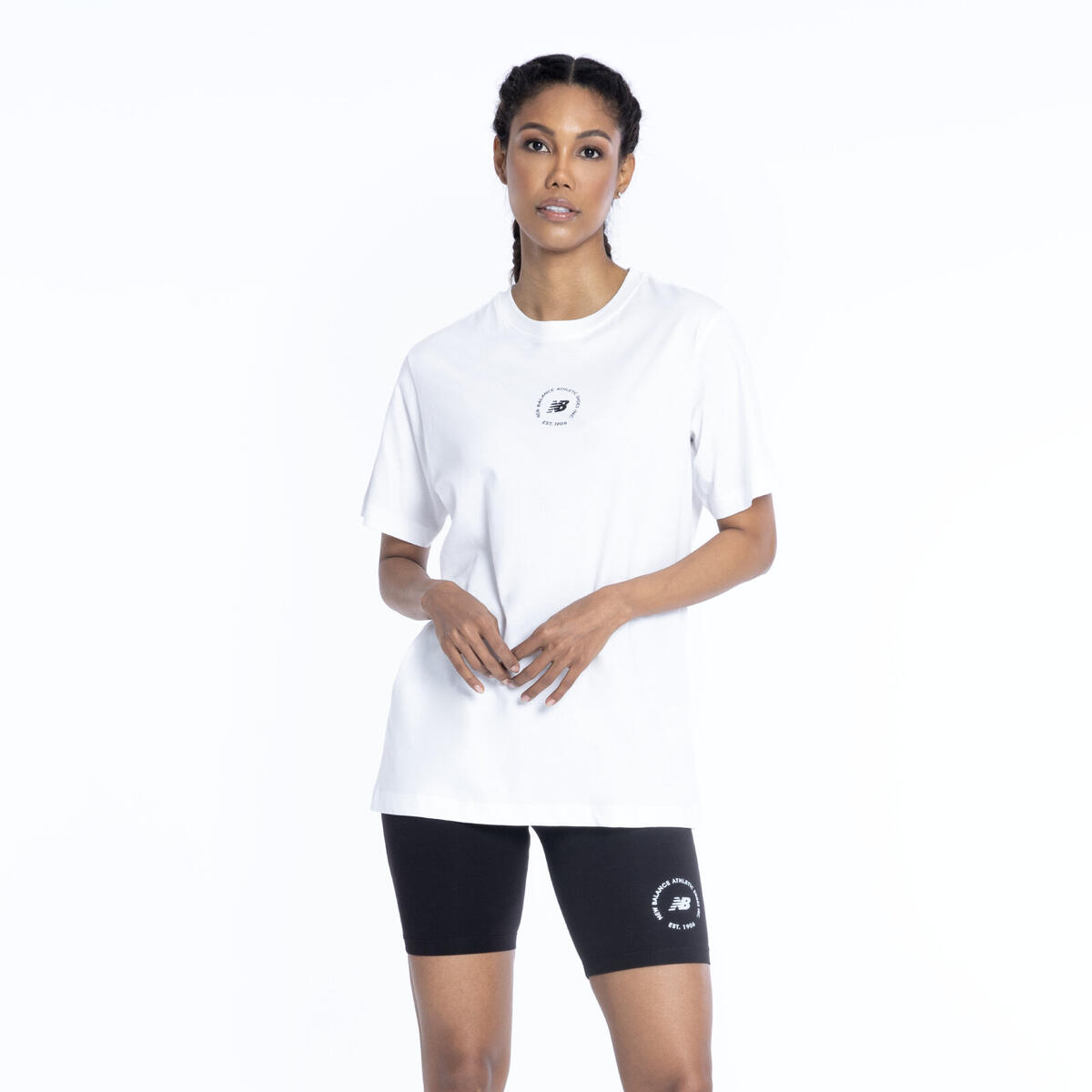 New Balance UNT1311 Unisex Beyaz T-Shirt