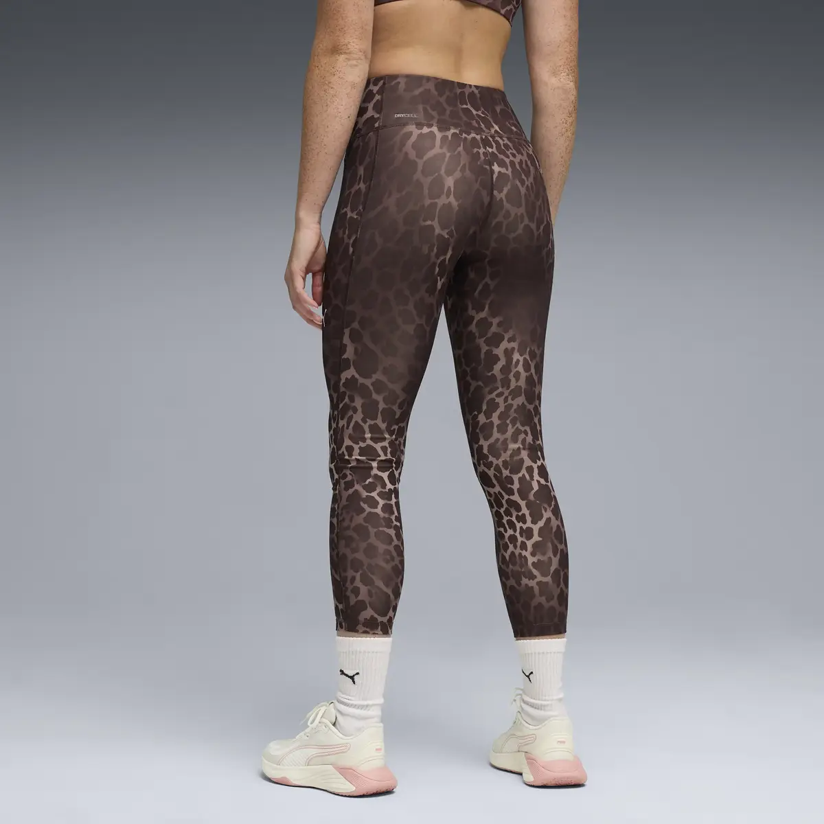 PUMA W TAD Essential Spotted Haze Tight - HW Kahverengi Kadın Tayt