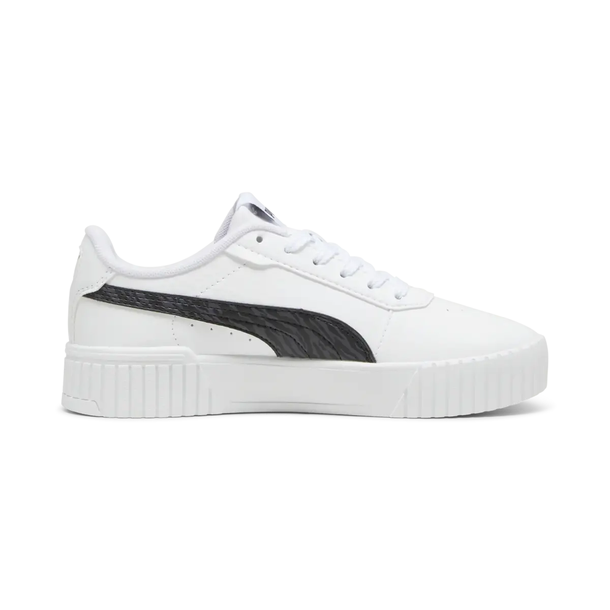 Puma Carina 2.0 Zebra Jr Beyaz Kadın Spor Ayakkabı & Sneaker