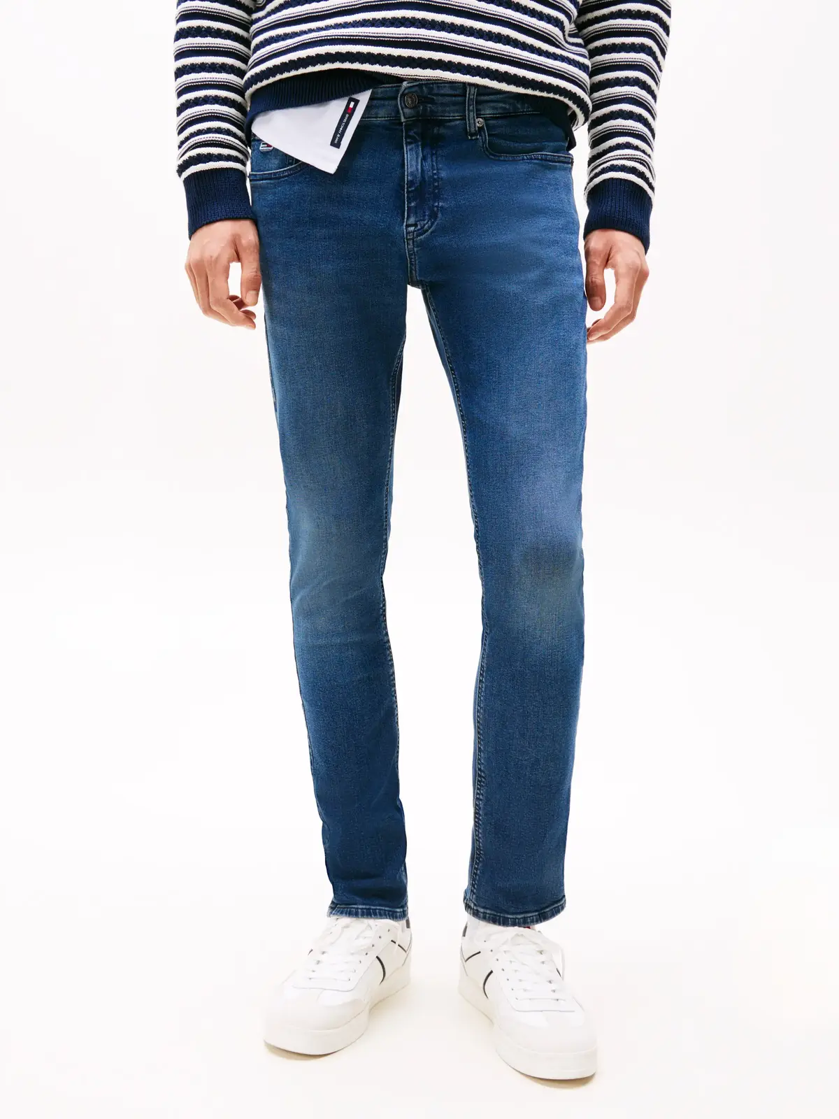 Tommy Hilfiger SCANTON SLIM BI1267, 1BZ Mavi Erkek Jean Pantolon