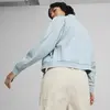 PUMA T7 Track Jacket Turkuaz Kadın Ceket