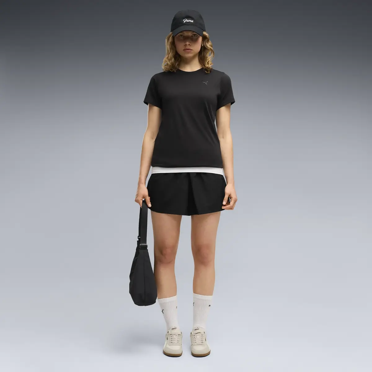 PUMA PUMATECH SENSE Tee Siyah Kadın T-Shirt