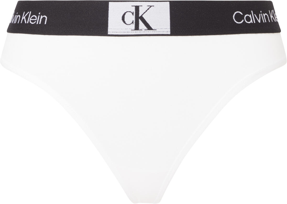 Calvin Klein MODERN THONG Kadın Beyaz Tanga