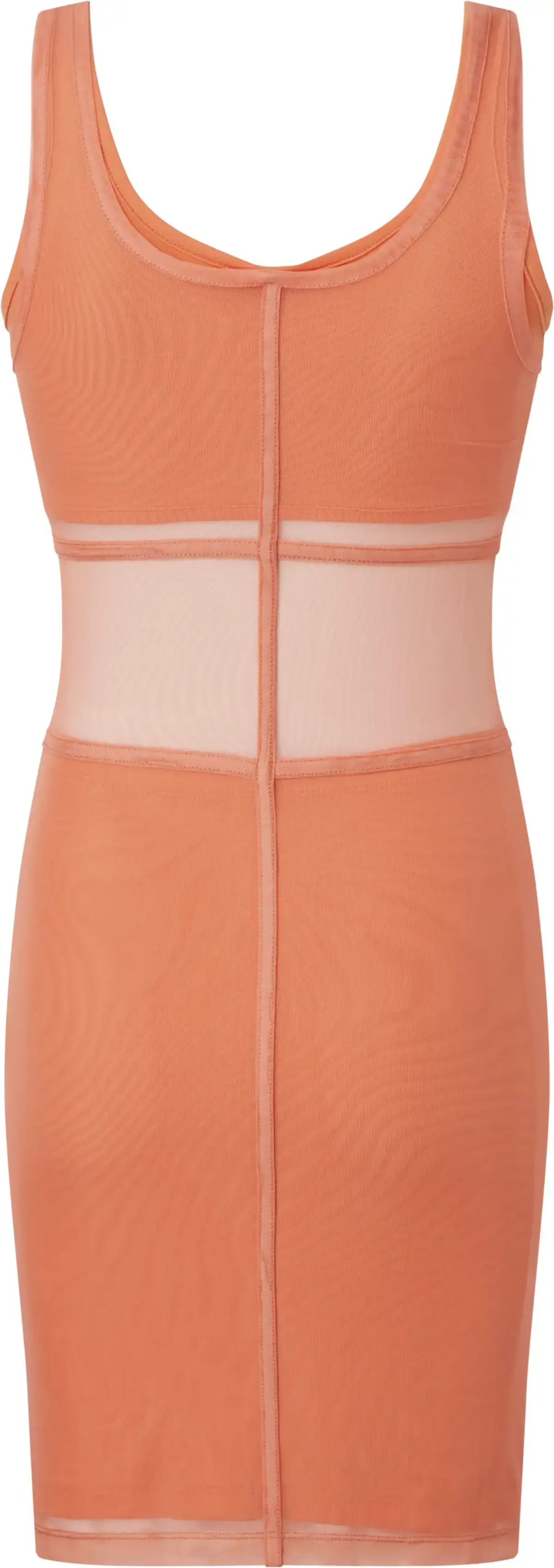 Calvin Klein MESH TANK DRESS Kadın Turuncu Elbise