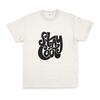 24-7 Stay Cool Beyaz Baskılı Erkek T-Shirt