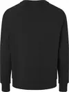 Calvin Klein ICONIC LOGO REFIBRA Erkek Siyah Sweatshirt