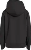 Calvin Klein RIB BLOCKING BADGE Z Erkek Siyah Hoodie