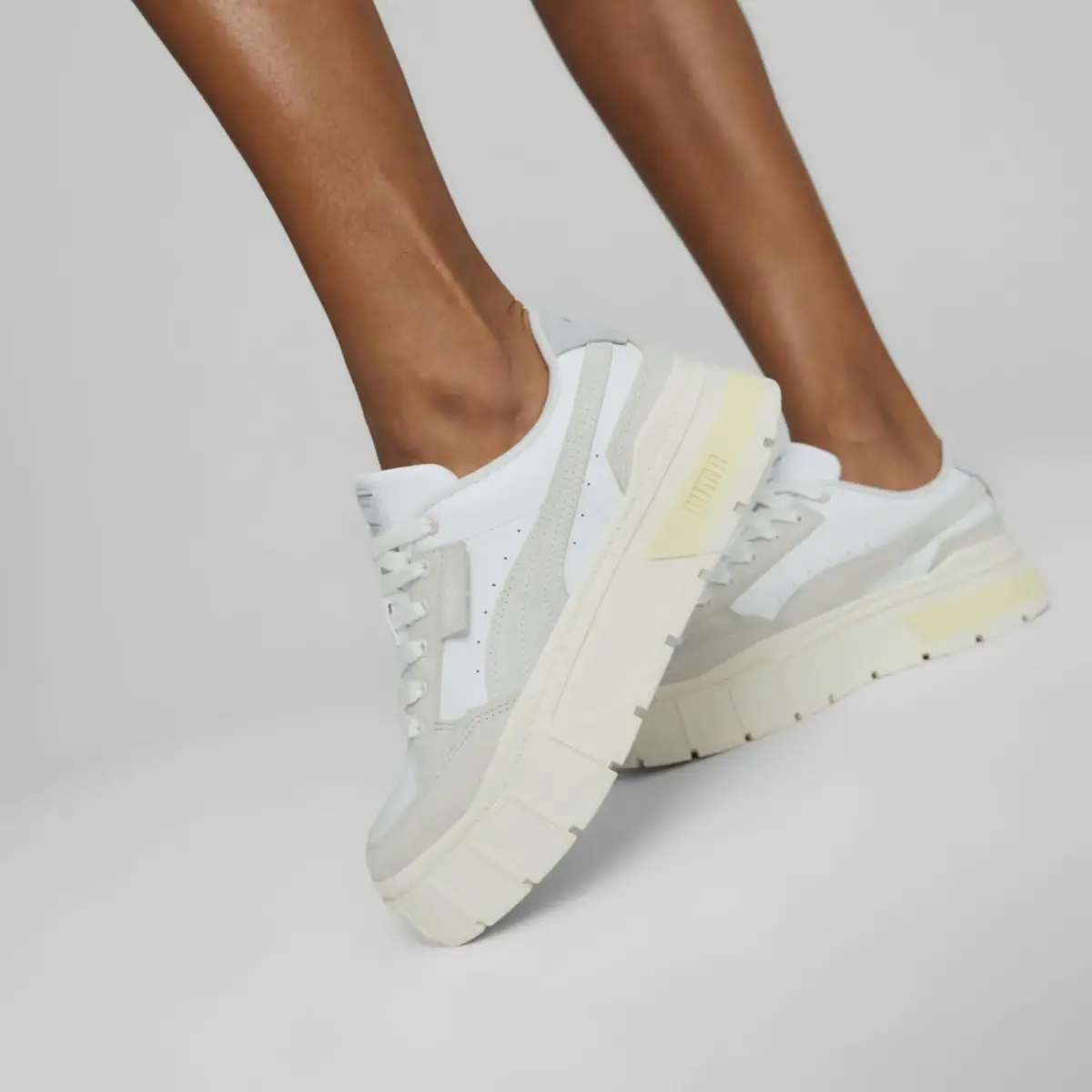 Puma Mayze Stack Luxe Wns Beyaz Kadın Günlük Spor Ayakkabı