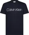 Calvin Klein COTTON FRONT LOGO T- Erkek Lacivert T-Shirt