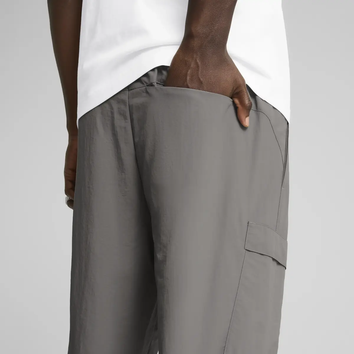 PUMA WARDROBE ESS Cargo Pants Gri Erkek Eşofman Altı