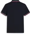 Tommy Hilfiger TIPPED SLIM FIT POLO, DW5 Siyah Erkek T-Shirt & Polo