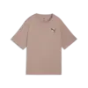 PUMA W Puma Cat Graphic Tee Bej Kadın T-Shirt & Polo