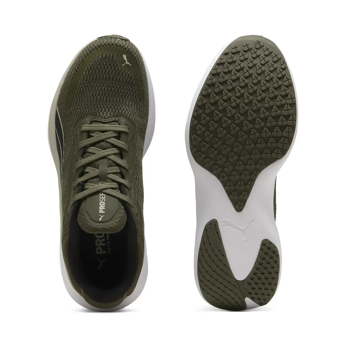 Puma Scend Pro Haki Erkek Yürüyüş ve Koşu Ayakkabısı