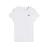 PUMA WARDROBE ESS Slim Tee Beyaz Kadın T-Shirt