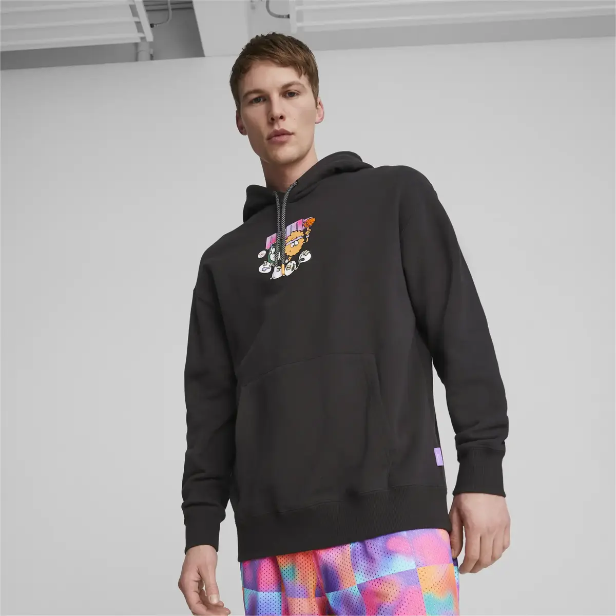 PUMA X 8ENJAMIN Hoodie Siyah Erkek Sweatshirt