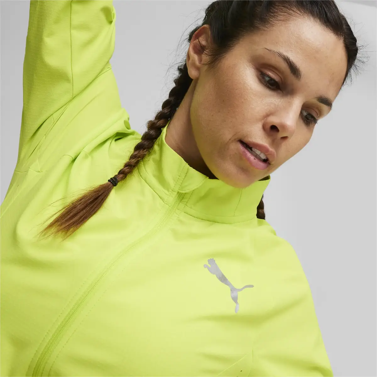 Puma RUN ELITE ULTRWEAVE JACKET W Sarı Kadın Ceket