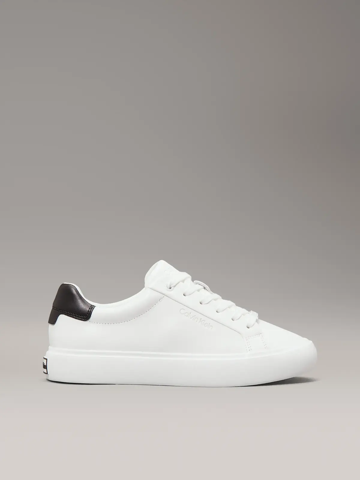 Calvin Klein VULC LACE UP, 0K4 Beyaz Kadın Spor Ayakkabı & Sneaker