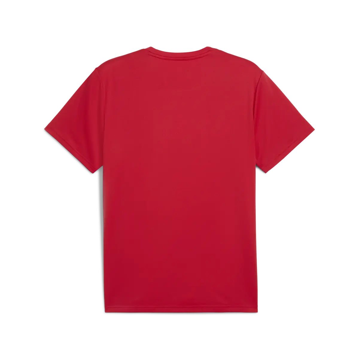 PUMA M TAD Ess Poly Texture Tee Kırmızı Erkek T-Shirt